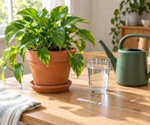 should you use tap water for houseplants