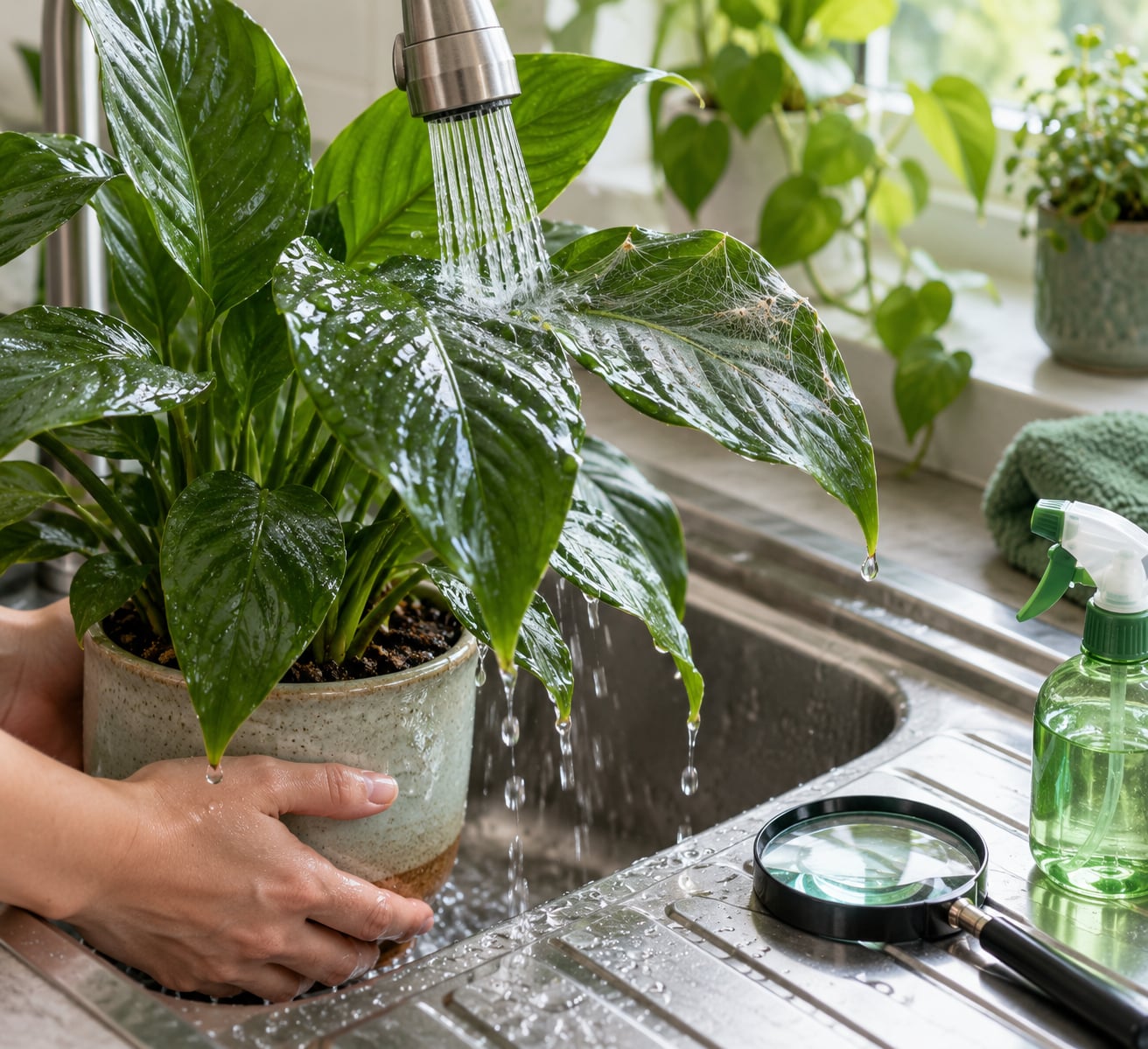 how to get rid of spider mites on indoor plants