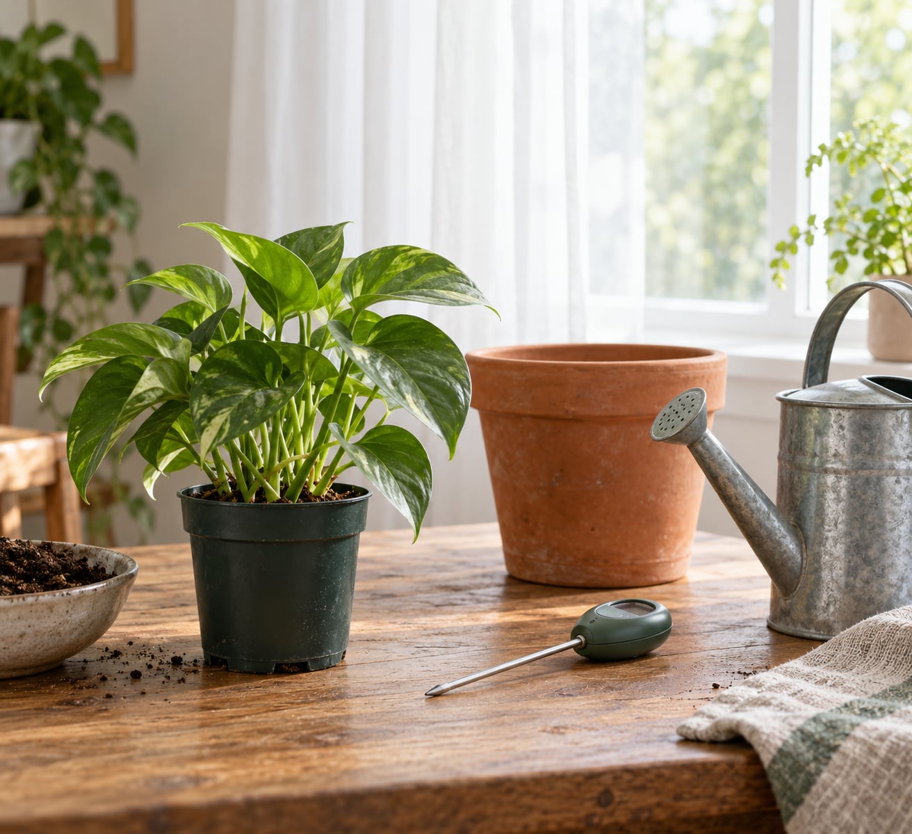 how to acclimate a new houseplant at home