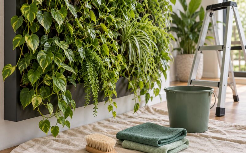 How to Clean a Living Wall: Easy Indoor Care (2026)