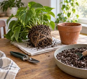 how to save an overwatered plant