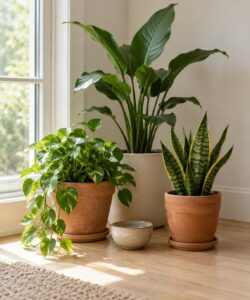 how to arrange plants in odd numbers for design