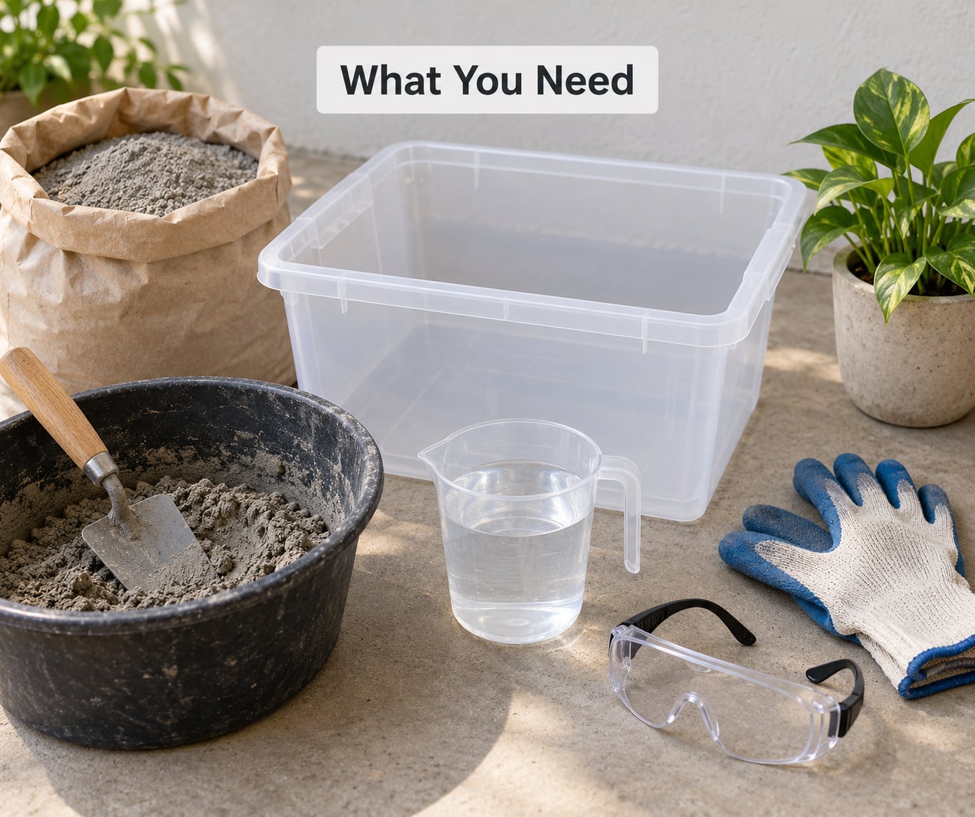 What You Need