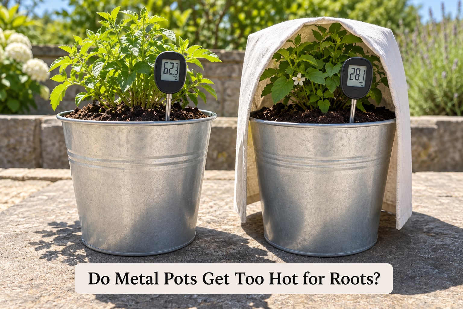 Do Metal Pots Get Too Hot for Roots?