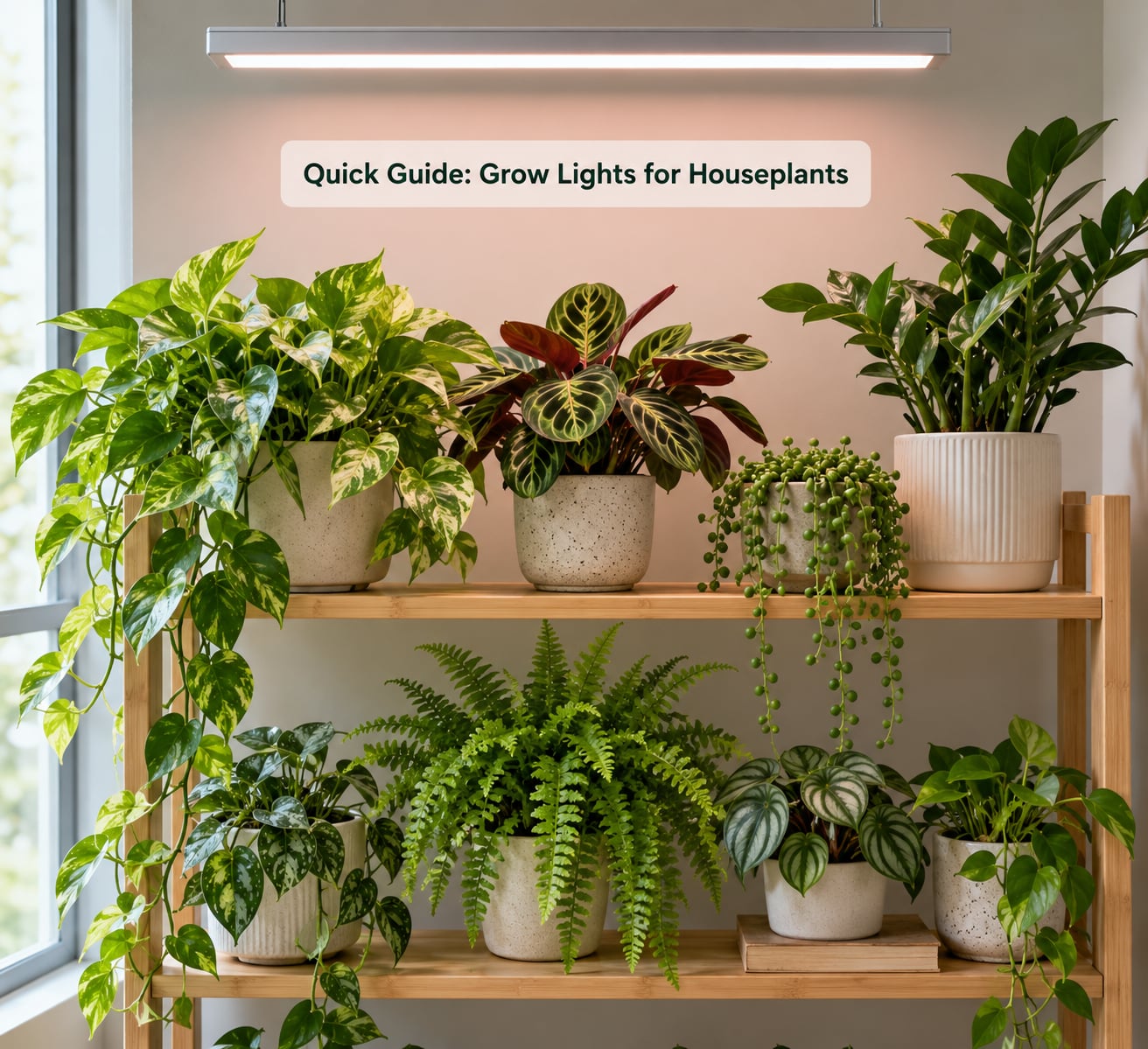Quick Guide: Grow Lights for Houseplants