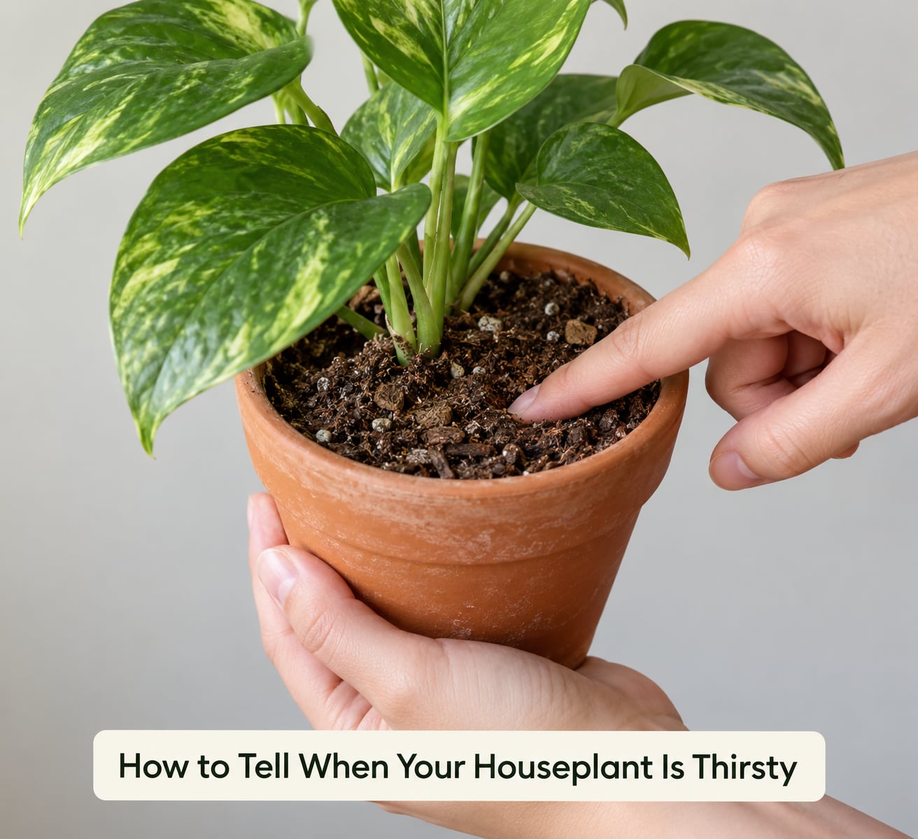 How to Tell When Your Houseplant Is Thirsty