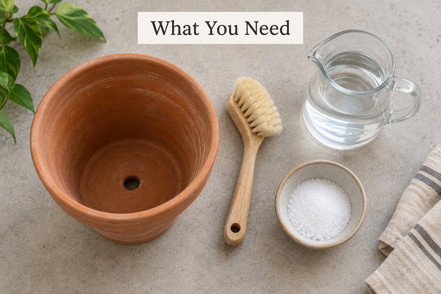 What You Need