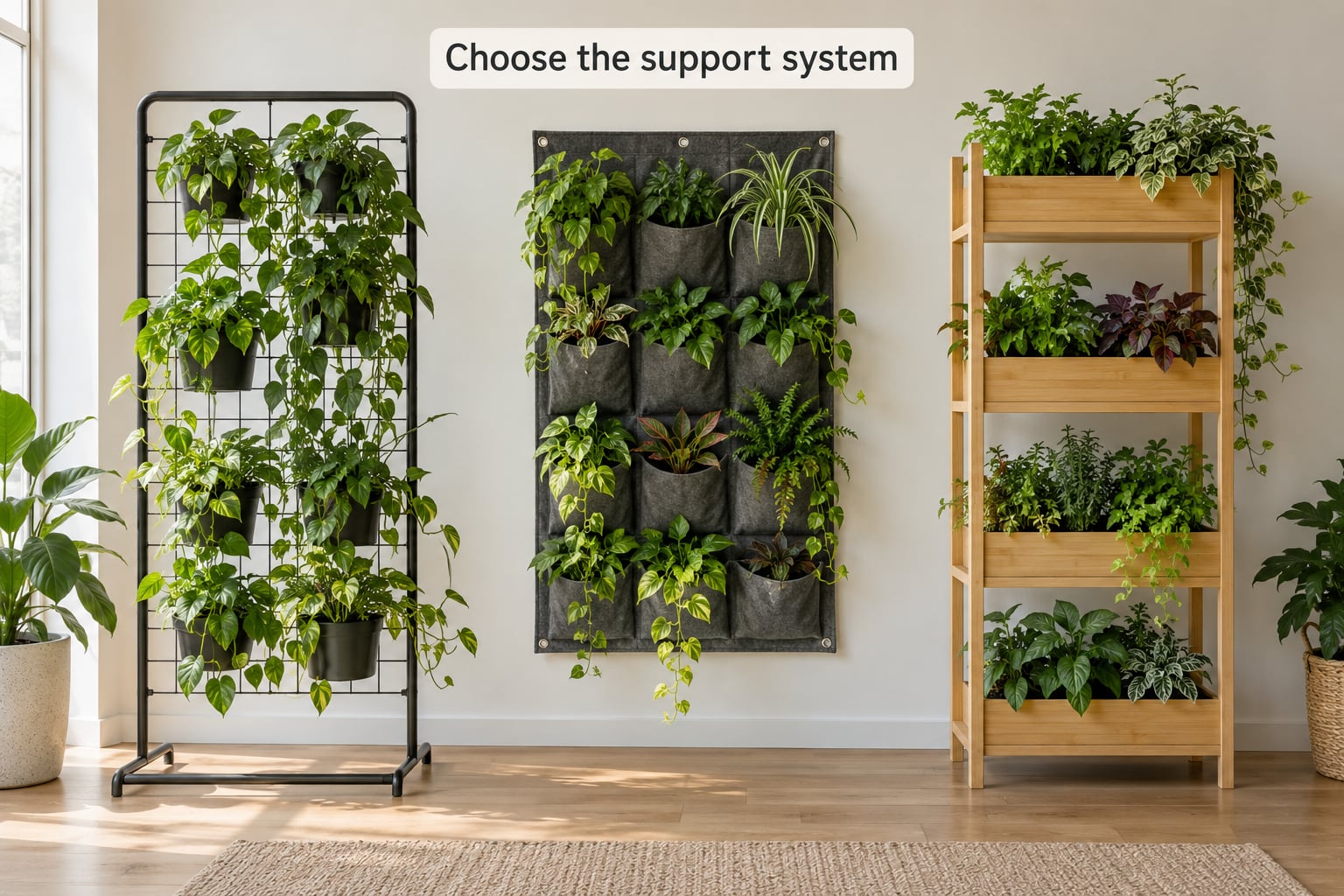 Choose the support system