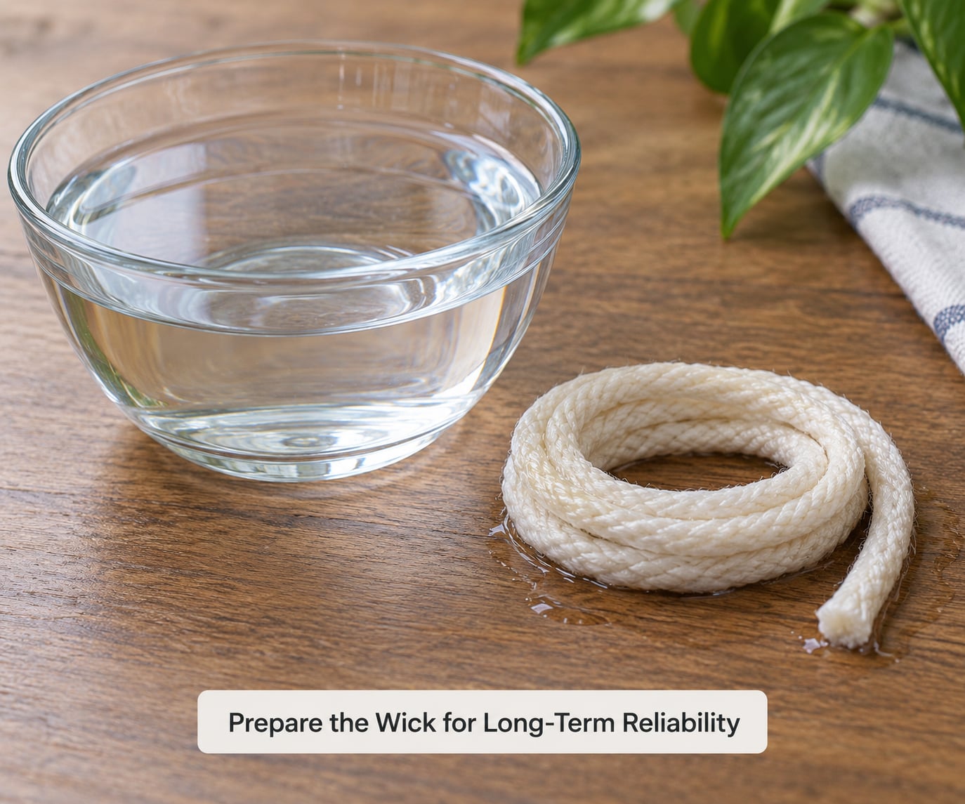 Prepare the Wick for Long-Term Reliability