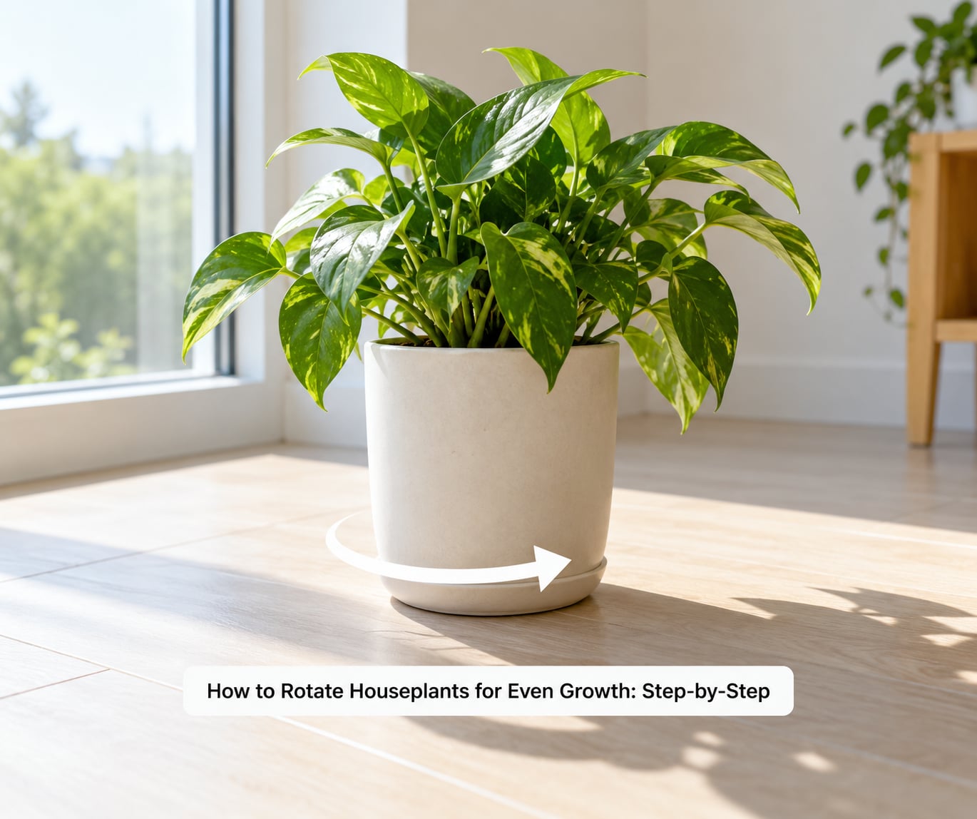 How to Rotate Houseplants for Even Growth: Step-by-Step