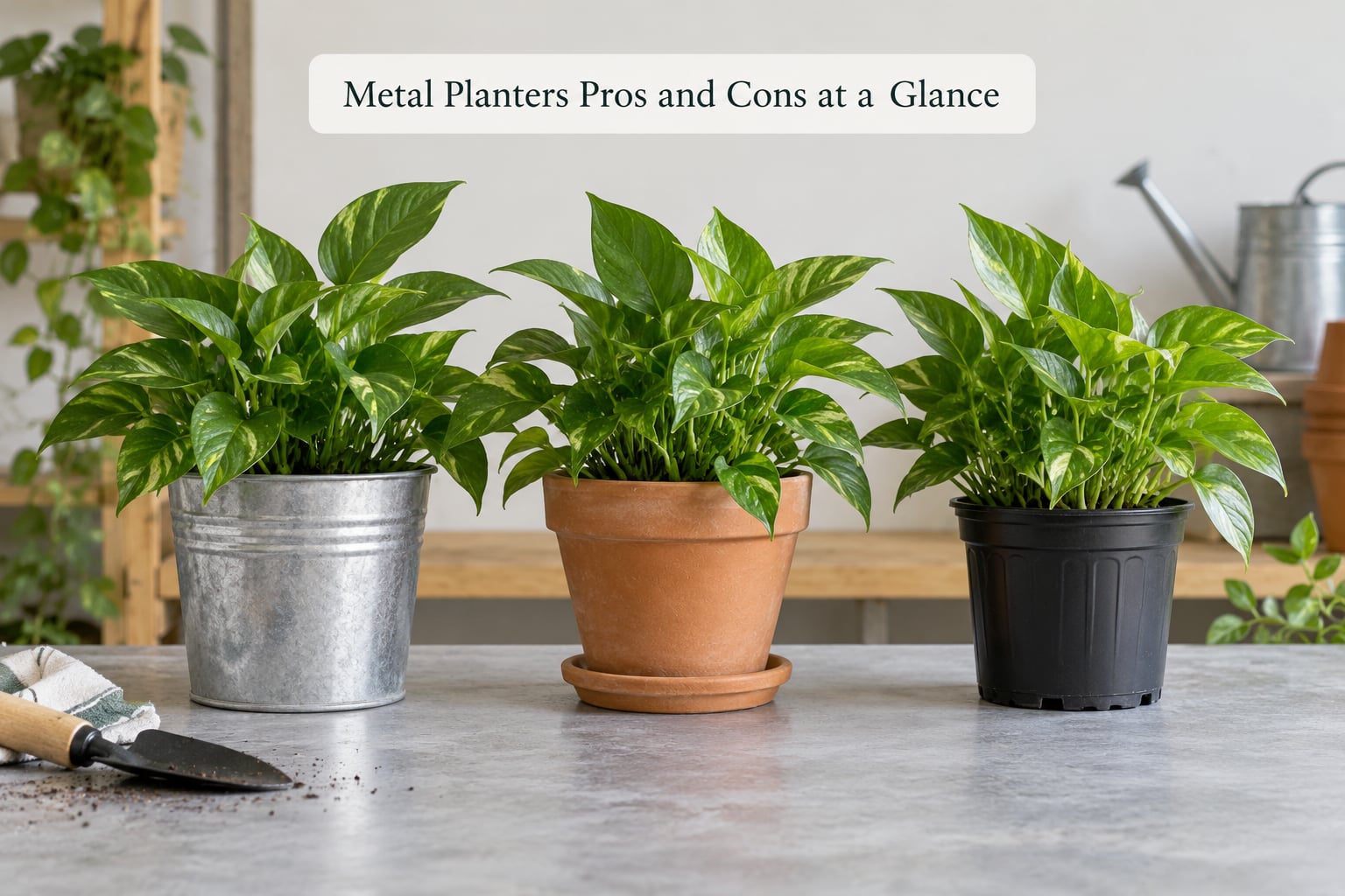 Metal Planters Pros and Cons at a Glance