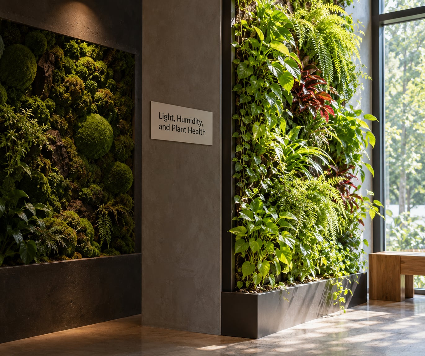 Light, Humidity, and Plant Health