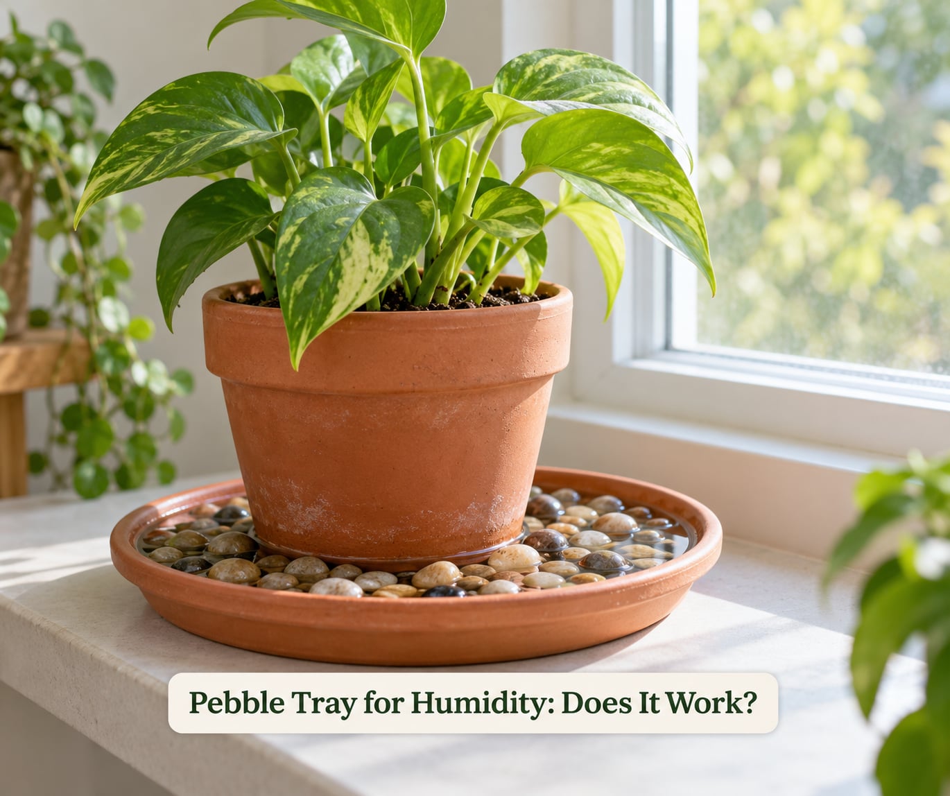 Pebble Tray for Humidity: Does It Work?