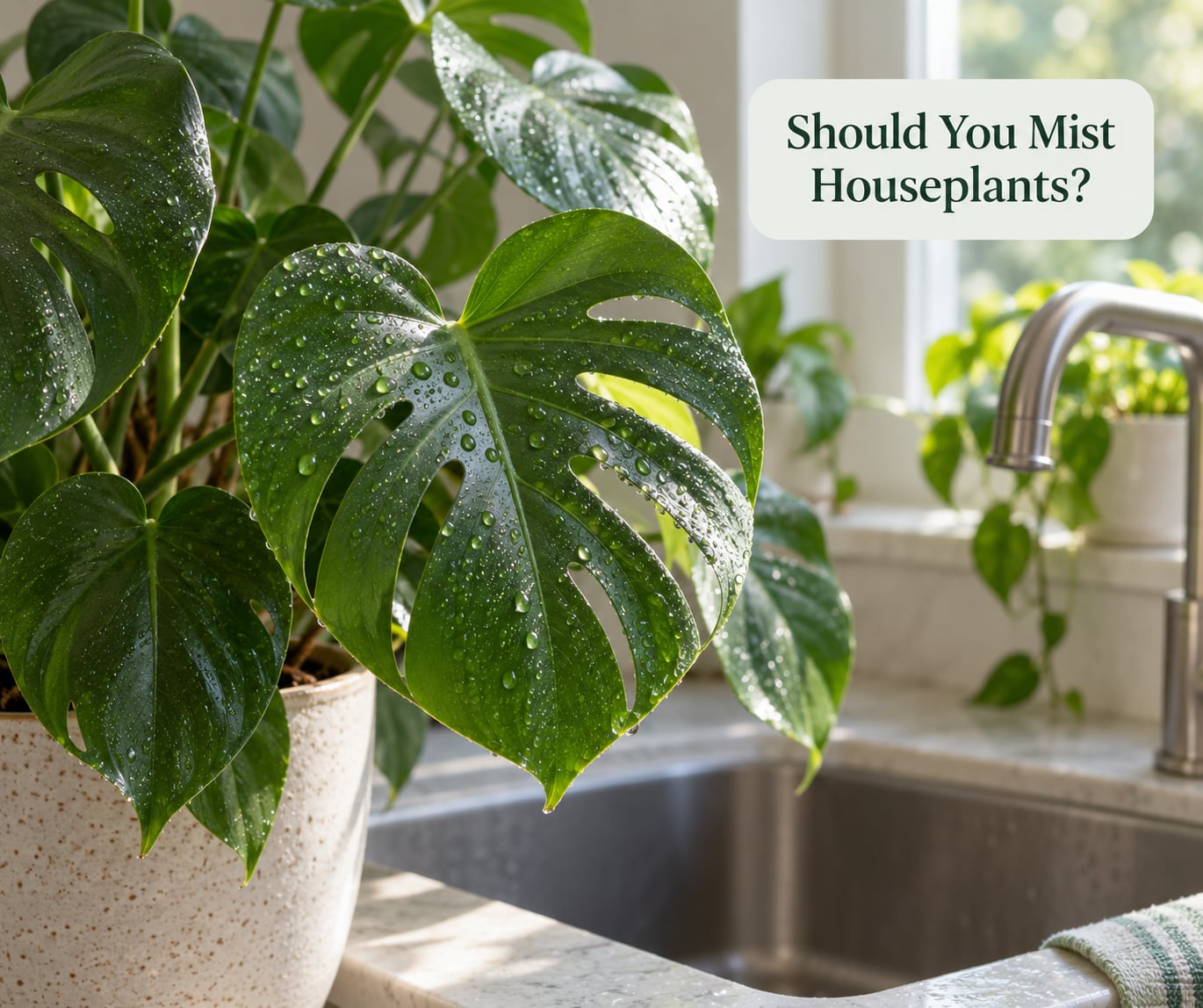 Should You Mist Houseplants?
