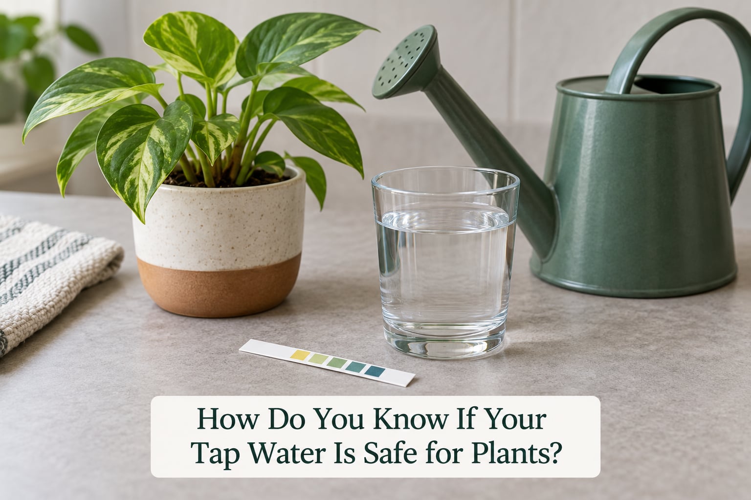 How Do You Know If Your Tap Water Is Safe for Plants?