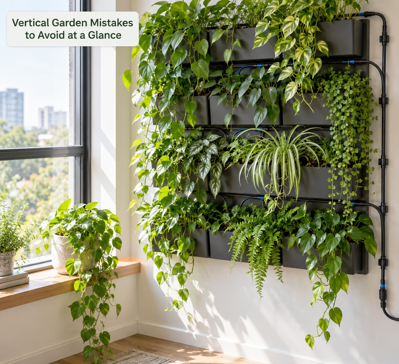 Vertical Garden Mistakes to Avoid at a Glance