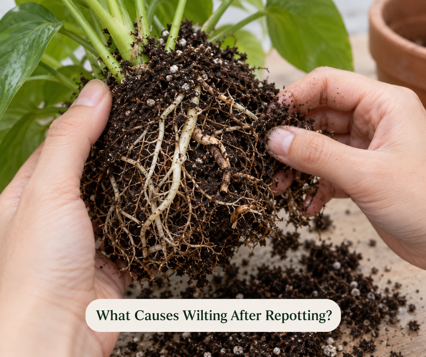 What Causes Wilting After Repotting?