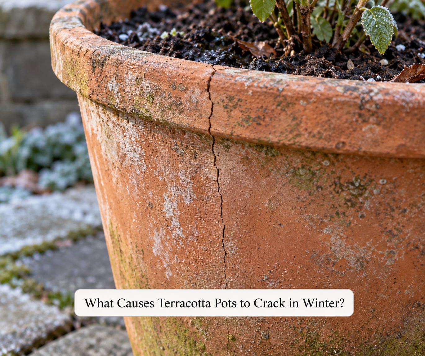 What Causes Terracotta Pots to Crack in Winter?
